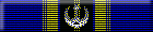 Elite Service Ribbon with Silver Pip